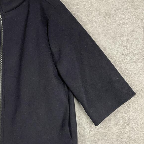 Akris Punto Jacket Womens 8 Wool Blend Bergdorf Goodman Modern Boxy Minimalist - Picture 4 of 16